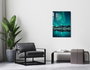 Wallity Cuadro decorativo de vidrio templado Multicolor 50 x 70 cm